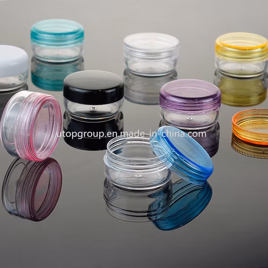 Cosmetics Packaging 3G 5g 10g Plastic Pot Eye Cream Jar