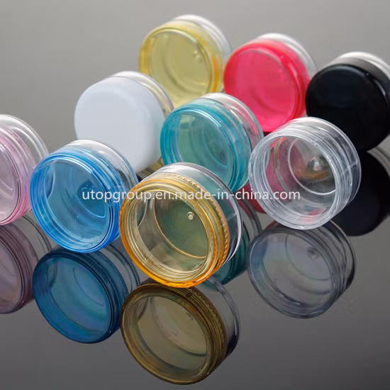 Cosmetics Packaging 3G 5g 10g Plastic Pot Eye Cream Jar
