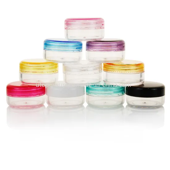 Cosmetics Packaging 3G 5g 10g Plastic Pot Eye Cream Jar